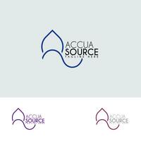 A logo design,A S logo,Flat logo design,Accua source logo design photo