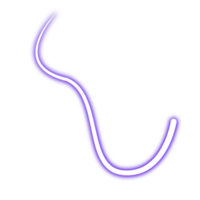 astratto leggero linea splendore neon laser png