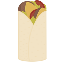 Snack wrap drawing png