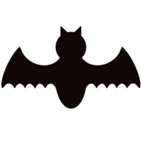 süße schwarze Fledermaus png