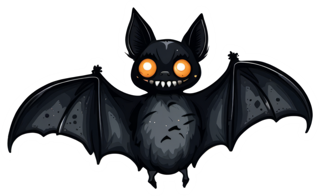 Halloween Spooky Bat 9376343 PNG