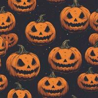 Spooky Retro Style Halloween Background photo