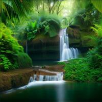 Water Fall Jungle photo