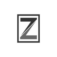 diseño de logotipo z vector