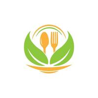 food restaurant's modern logo design vector