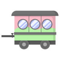 train le chariot des illustrations png