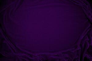 Purple velvet fabric texture used as background. Violet color panne fabric background of soft and smooth textile material. crushed velvet .luxury magenta tone for silk. photo