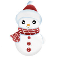 boneco de neve fofa Natal png