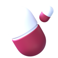 3d medicinsk sjukhus ikon illustration png