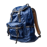 blue Backpack isolated png