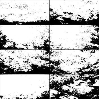 Rustic grunge vector texture with grain and stains. Abstract noise background. Weathered surface.