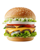 delicioso hamburguesa lleno hd png