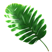 green leaf Generative Ai png