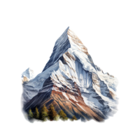 Mount everest Generative AI png