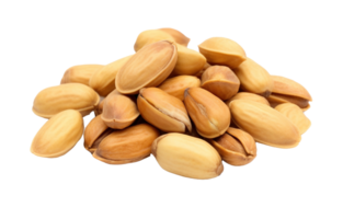 Nuts Mix isolated on transparent background. PNG file, cut out. AI Generated