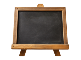 Chalk board isolated on transparent background. blackboard, chalkboard, PNG file, cut out. AI Generated