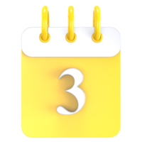 3d rendering of ui icon png