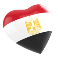 Egipto bandera corazón icono png