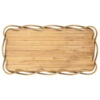 madeira placa 3d render transparência png