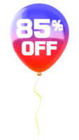 Number off balloon png