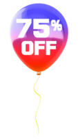 Number off balloon png