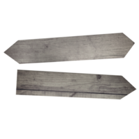 wooden signpost isolated on transparent background png