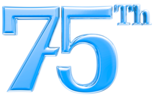 contento anniversario numero 3d rendere trasparenza png