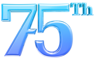 contento anniversario numero 3d rendere trasparenza png