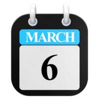 3D Rendering Of UI Icon March Day 6 png