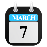 3D Rendering Of UI Icon March Day 7 png