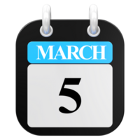 3D Rendering Of UI Icon March Day 5 png