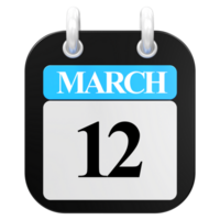 3D Rendering Of UI Icon March Day 12 png