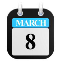 3D Rendering Of UI Icon March Day 8 png