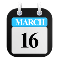 3D Rendering Of UI Icon March Day 16 png