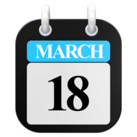 3D Rendering Of UI Icon March Day 18 png