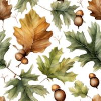 Seamless Watercolor Autumn png