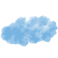 blu pastello soffice nube png