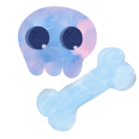 skelet schattig halloween png