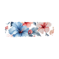 flora stickers tape png