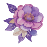 vintage flora clipart,generative ai png