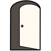 Simple door with easy to use color png