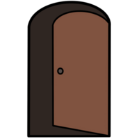 Simple door with easy to use color png