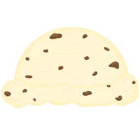 Scoop of ice cream png