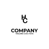 símbolo ch letra logo en blanco fondo, lata ser usado para Arte compañías, Deportes, etc vector