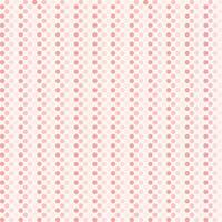 Simply seamless pink vintage polka dots pattern isolated on pink background. Illustration vector 10 eps.