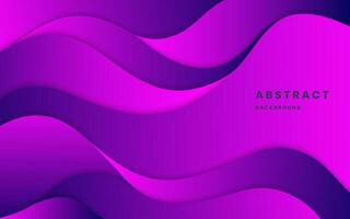 Purple gradient background dynamic wavy light and shadow. liquid dynamic shapes abstract composition. modern elegant design background. Illustration vector 10 eps.