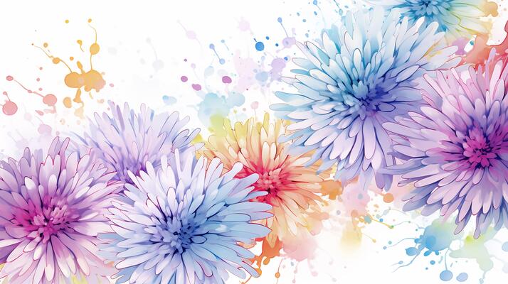Watercolor Flowers Stock Photos, Images and Backgrounds for Free Download