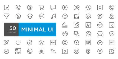 Mega set of ui ux icons, user interface icon set collection vector