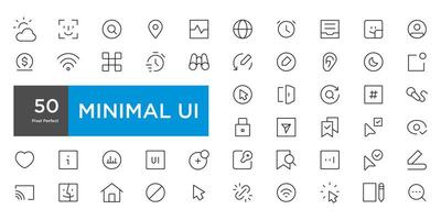 Mega set of ui ux icons, user interface icon set collection vector