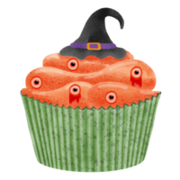 Cute Halloween cupcakes png